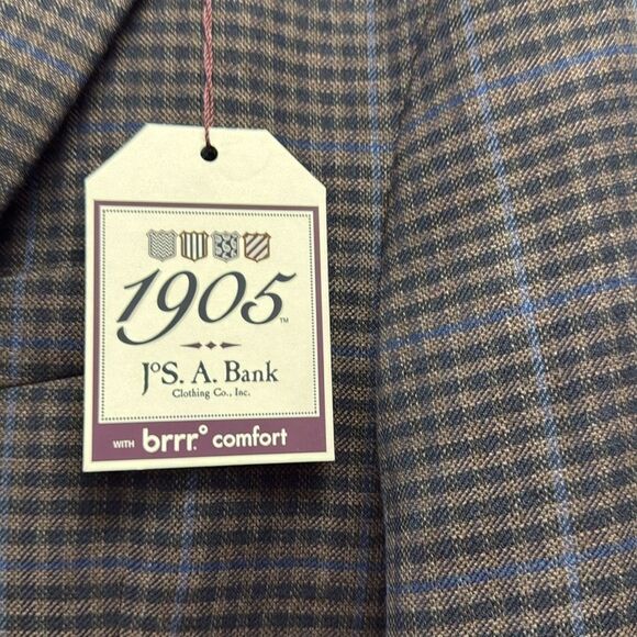 Jos. A. Bank Men's Plaid Checkered Blazer - Picture 2 of 5